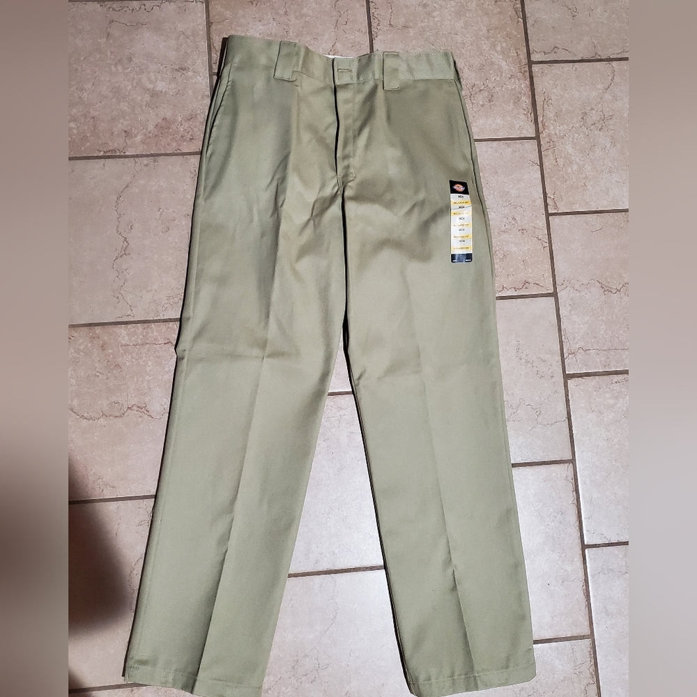 Dickies Relaxed Fit Flat Front Work Pants